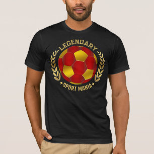Camiseta Emblema de Louro de Vitória no Futebol Presentes