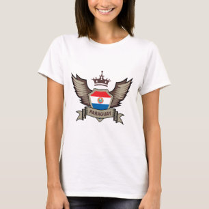 Camiseta Emblema de Paraguai