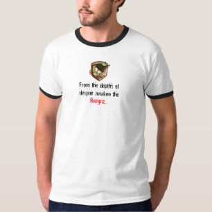 Camiseta Emblema de Razgriz e t-shirt do esquadrão