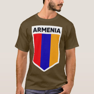 Camiseta Emblema de Sinalizador da Armênia
