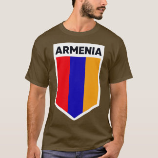 Camiseta Emblema de Sinalizador da Armênia