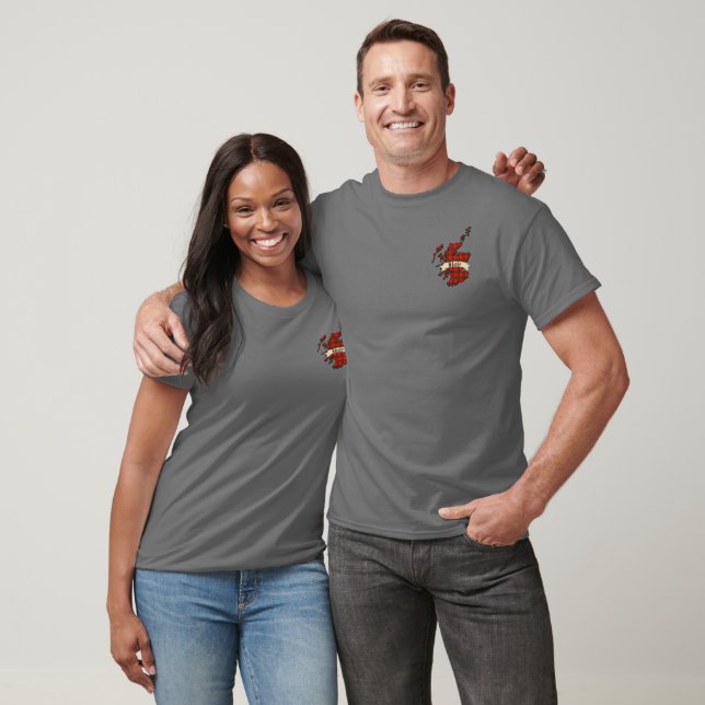 Camiseta Emblema do Clã Adair (Unissex)