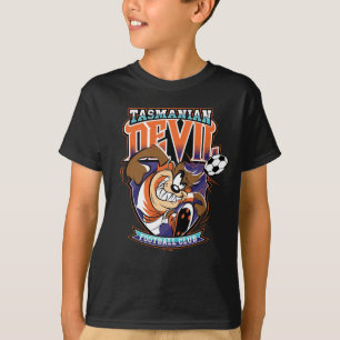 Camiseta Emblema do Clube de Futebol Tasmanian Devil