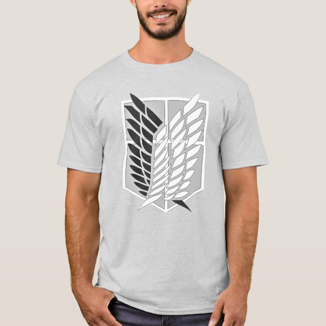 Camiseta Emblema do Corpo de Inspeção - Asas da Li (Frente)