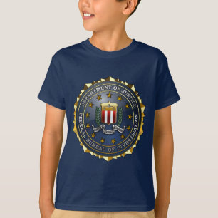 Camiseta Emblema do FBI