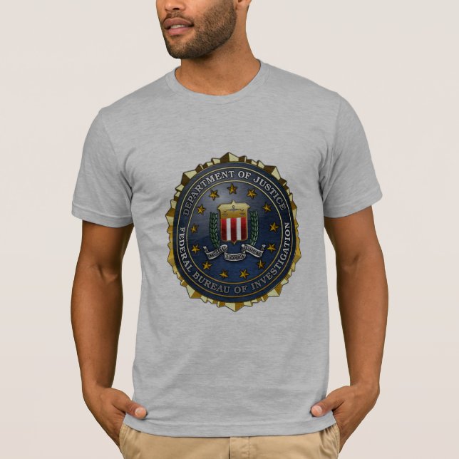 Camiseta Emblema do FBI (Frente)