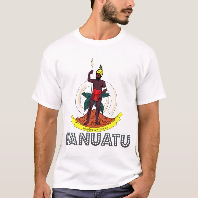 Camiseta Emblema do Ni Vanuatu (Frente)