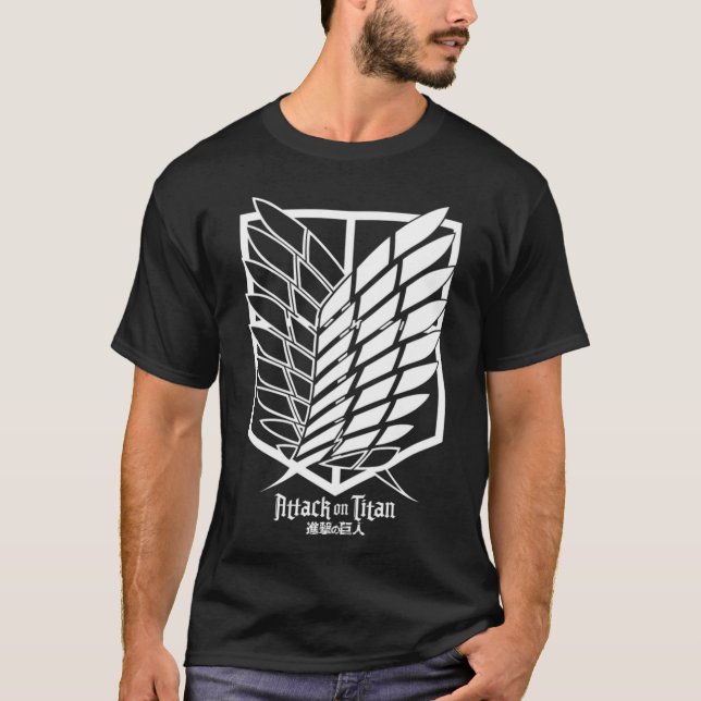 Camiseta Emblema do Regimento de Reconhecimento Ataque dos  (Frente)