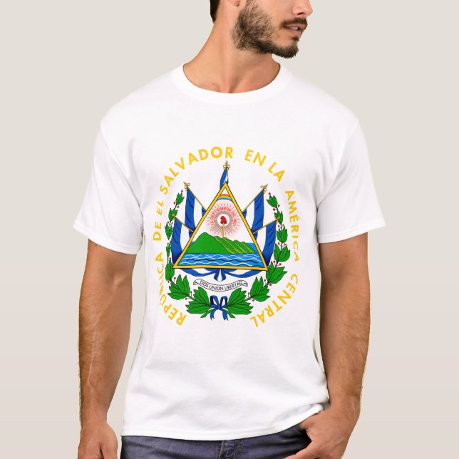 Camiseta emblema do salvador (Frente)