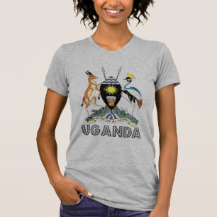 Camiseta Emblema do Ugandan