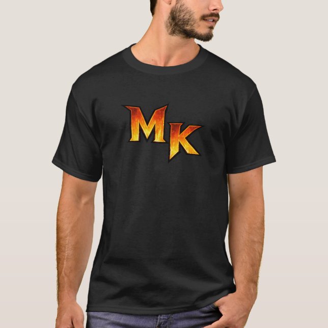 Camiseta Emblema Infernal Gótico MK (Frente)