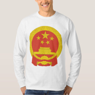 Camiseta Emblema Nacional da República das Pessoas da China