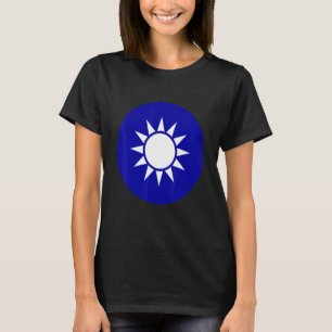 Camiseta Emblema Nacional De Taiwan