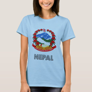 Camiseta Emblema nepalês