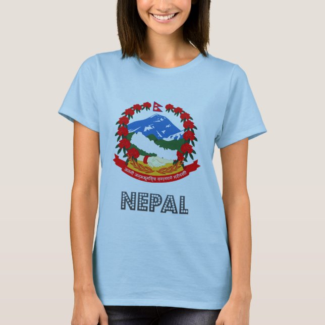 Camiseta Emblema nepalês (Frente)