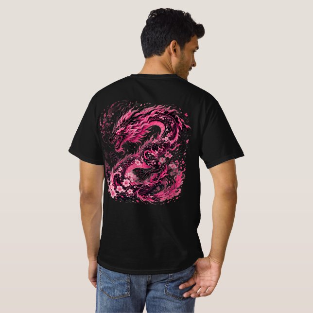 Camiseta Emblema Sakura Enso (Parte Traseira Completa)