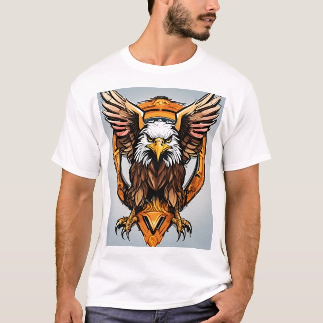 Camiseta Emblema T-Shirt de Cristal Dinâmico - Espírito de  (Frente)
