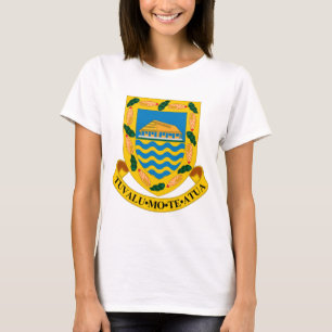 Camiseta emblema tuvalu