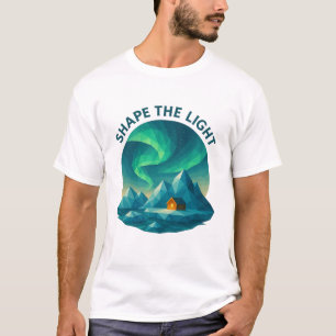Camiseta Emblemática Aurora Mountain Shape The Lig