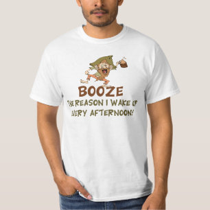 Camiseta Emborracha-se a razão que eu acordo dizer