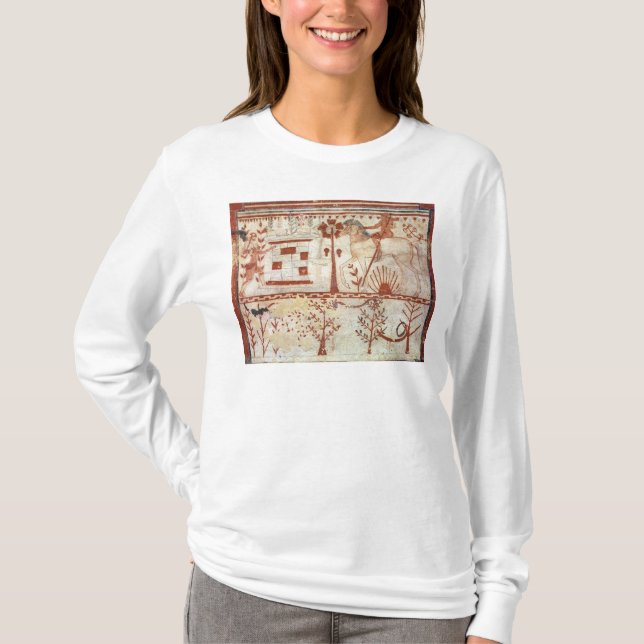 Camiseta Emboscada do príncipe Trojan Troilus (Frente)