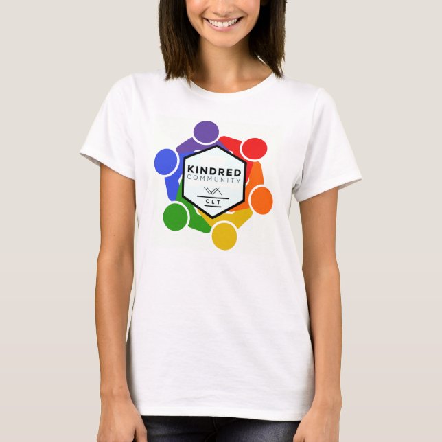 Camiseta "EMBRACE ALL" Women's Basic T-Shirt (Frente)