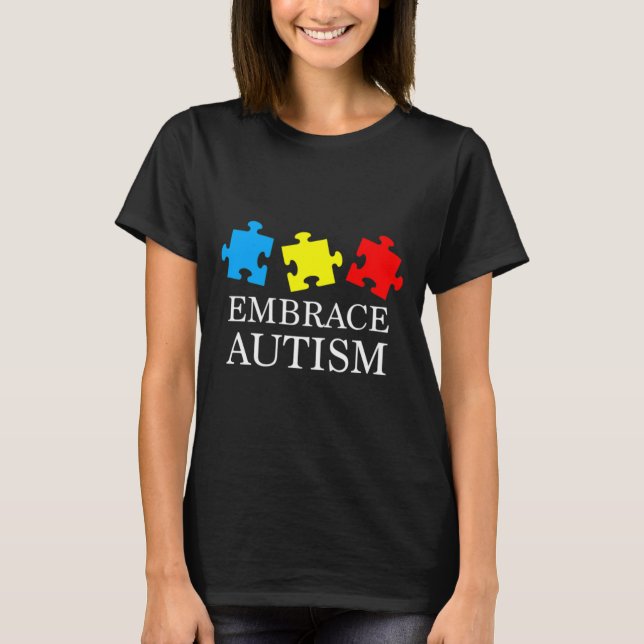 Camiseta Embrace Autism Autism Tee (Frente)