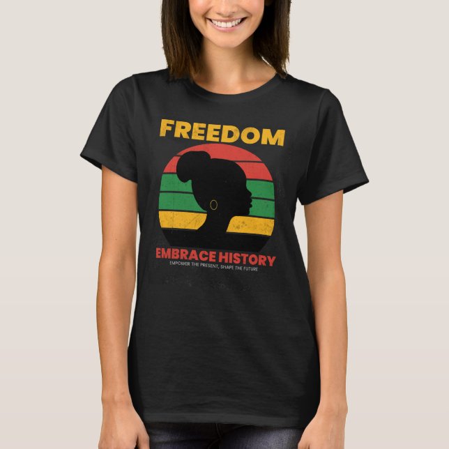 Camiseta Embrace de liberdade (Frente)