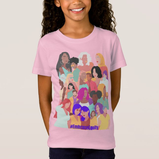Camiseta Embrace Equity - Happy Women's Day 2023 (Frente)