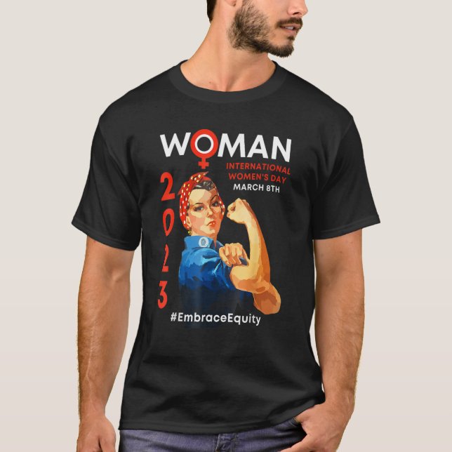 Camiseta Embrace Equity International Women's Day 2023 (Frente)