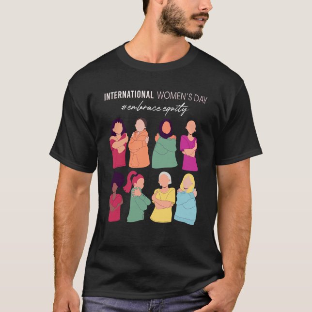 Camiseta Embrace Equity International Womens Day 2023 For W (Frente)