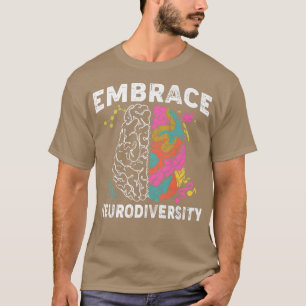 Camiseta Embrace Neurodiversity ADHD Autism Awareness Premi