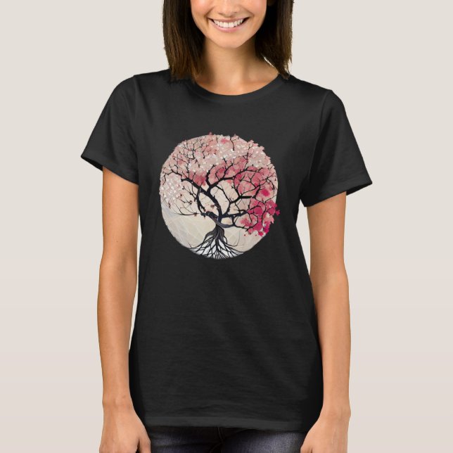 Camiseta Embrace the Magic of Nature with this Cherry Bloss (Frente)