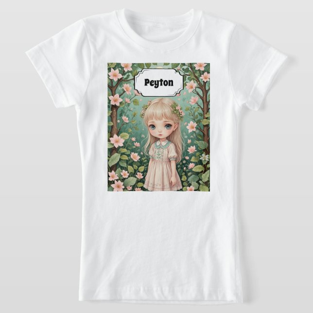 Camiseta Embraço do Blossom personalizado (Postura )