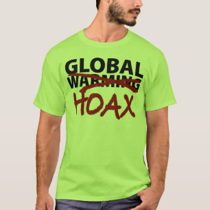 Camiseta Embuste do aquecimento global