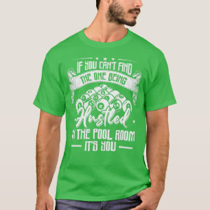 Camiseta Embutido Na Piscina Da Sala De Piscinas Billiard S
