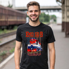Camiseta EMD SD-9 Locomotive USA 250th Anniversary Livery