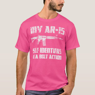 Camiseta Emenda De segundo Pro Gun Ar-15 Identifica Como Bo