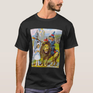 Camiseta Emerald City Oz Tin Lion Scarecrow Dorothy Wizard