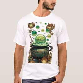 Camiseta Emerald Excuses Cauldron Graphic Tee