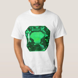 Camiseta Emerald Gemstone, Birthstone May, Light Green