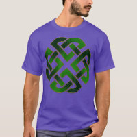 Emerald Green Celtic Gaelic Knot Para Ruas