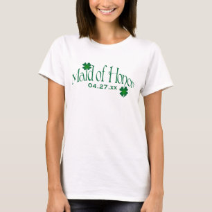 Camiseta Emerald Green e White Shamrock MOH