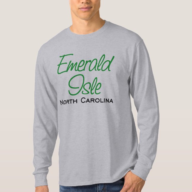 Camiseta Emerald Isle, NC (Frente)