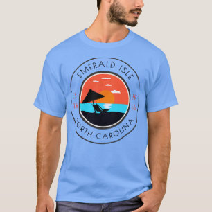 Camiseta Emerald Isle NC para a Relaxação Summertime