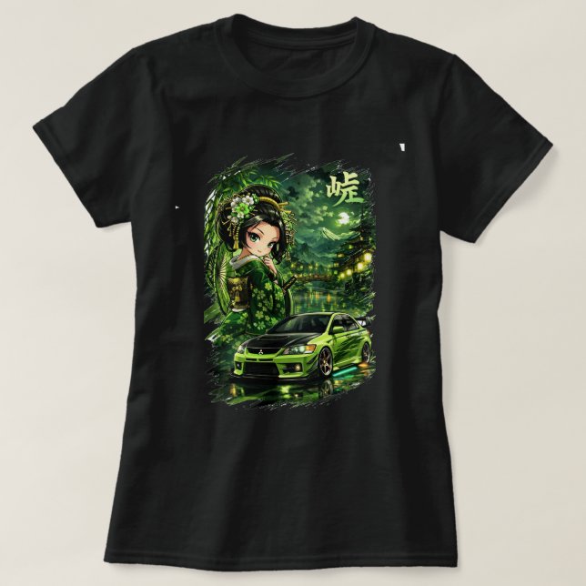 Camiseta Emerald Midnight Touge Tee (Frente do Design)