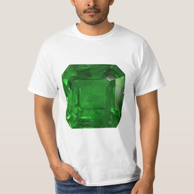 Camiseta Emerald Octagon-cut (Frente)
