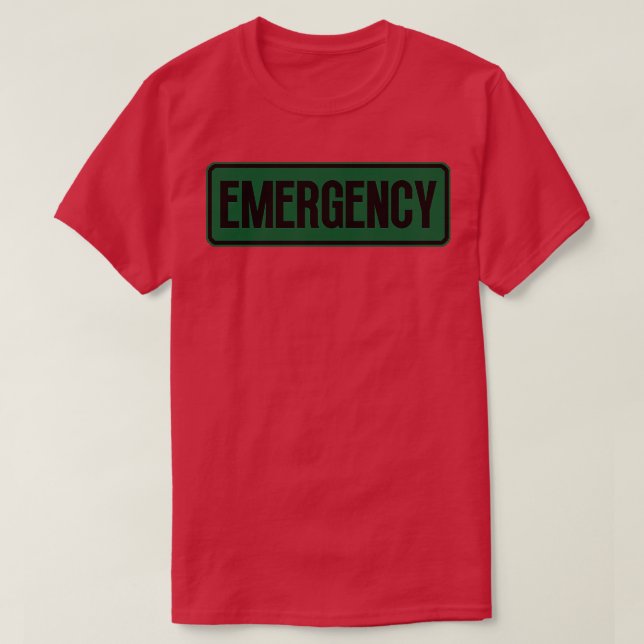 Camiseta Emergência 5 (Frente do Design)