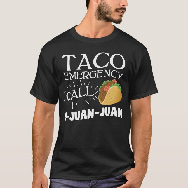 Camiseta Emergência Cinco De Mayo Taco (Frente)