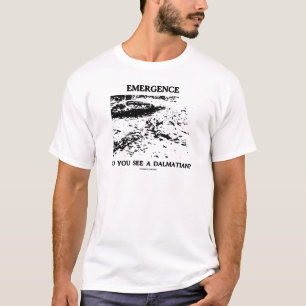 Camiseta Emergência você vê um Dalmatian?